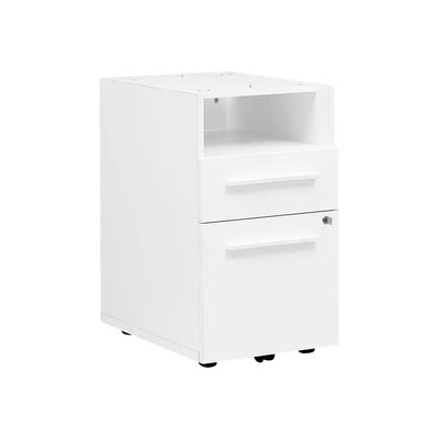 2012349336045-Caisson bout de bureau 60 cm - YES ! - top bois 42 cm - chêne royal-Angle gauche-0