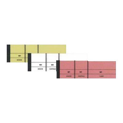 3416790210104-ELVE - 10 Blocs passe-partout 3 volets - 50 x 150 mm - numéroté - blanc-Avant-0