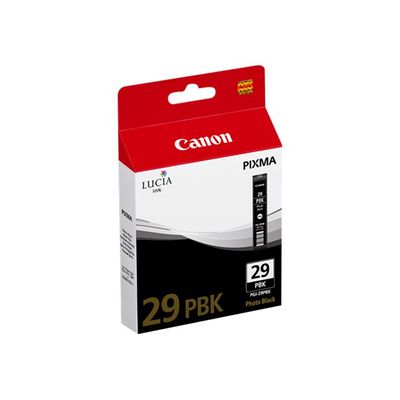 4960999681900-Canon PGI-29 - noir photo - cartouche d'encre originale-Angle gauche-2
