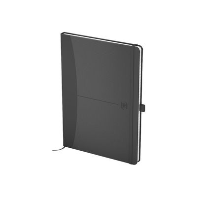 3020120115139-Oxford Signature - Cahier broché A5 - 160 pages - ligné - disponible dans différentes cou-Angle droit-4