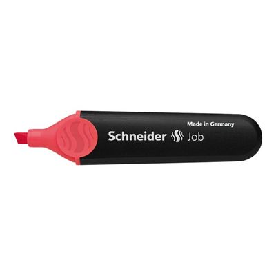 4004675115027-Schneider Job - Pack de 10 surligneurs - rouge-Angle gauche-1