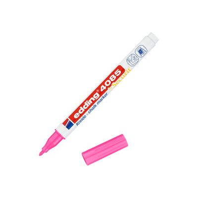 4057305036605-Edding 4085 - Marqueur craie liquide - 1-2 mm - rose fluo-Angle gauche-0
