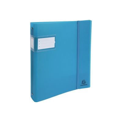 3130630516637-Exacompta Campus Light - Classeur souple à anneaux - Dos 30 mm - A4 - pour 200 feuilles - disponib-Angle gauche-6