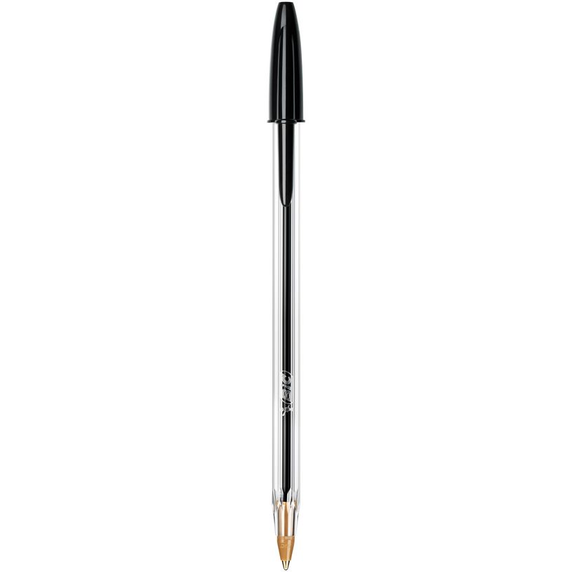 0400000025018-BIC Cristal - Stylo à bille - noir - 1 mm - pointe moyenne-P_2501_1-0
