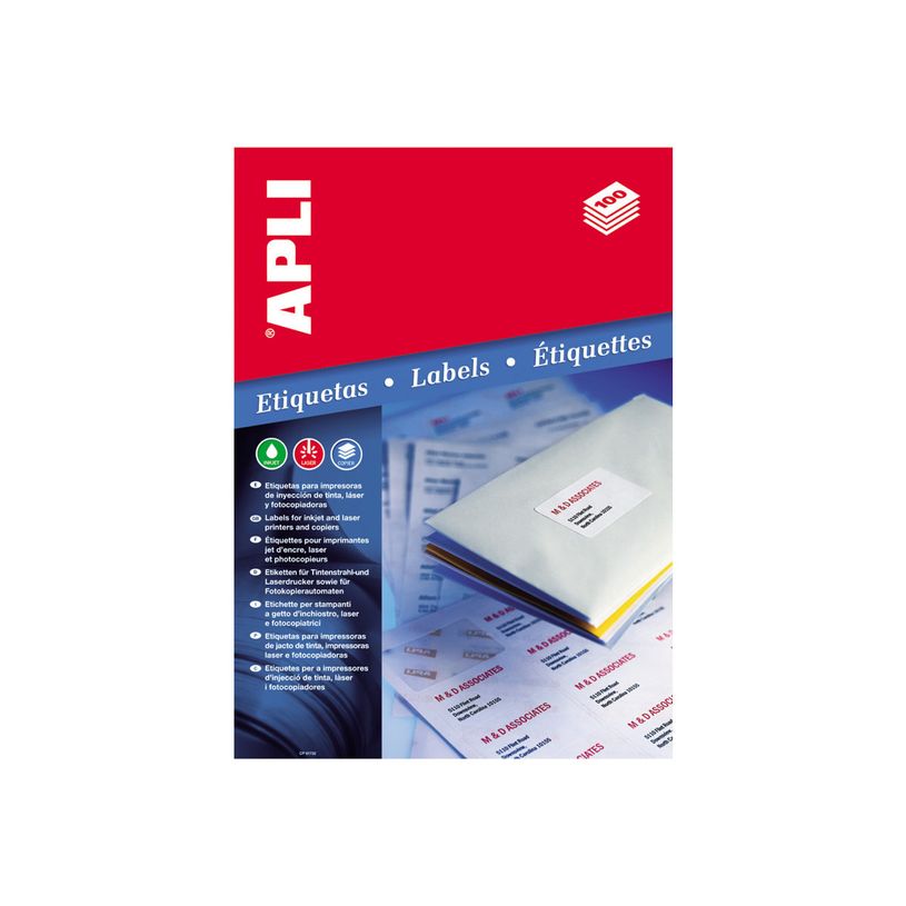 8410782012757-APLI PAPER - Blanc - 40 x 105 mm 1400 unités (100 feuille(s) x 14) étiquettes-P_4082_1-0