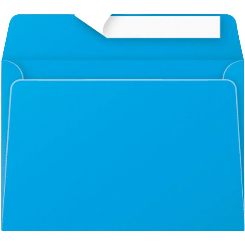 3329680555608-Pollen - 20 Enveloppes - 114 x 162 mm - 120 g/m² - turquoise-P_5556_1-0