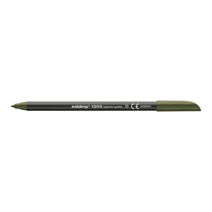 4004764033942-edding 1200 - Feutre - vert olive - encre à l'eau - 0.5-1 mm (pack de 5)-P_6852_1-0