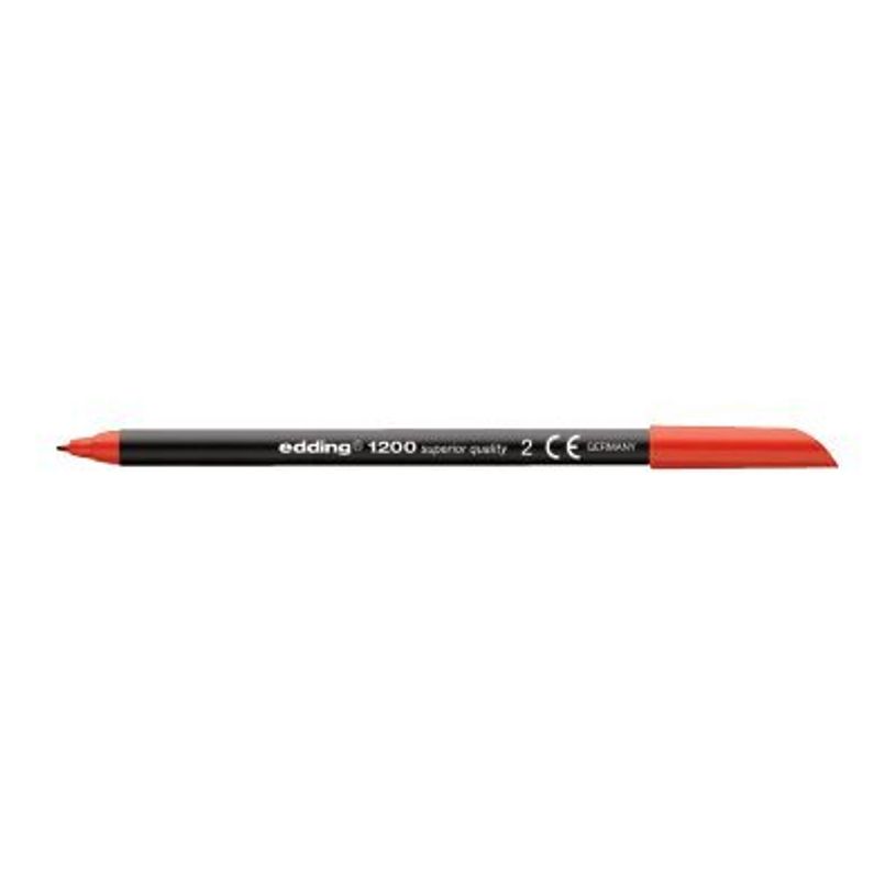 4004764033980-edding 1200 - Feutre - rouge carmin - encre à l'eau - 0.5-1 mm-P_6857_1-0