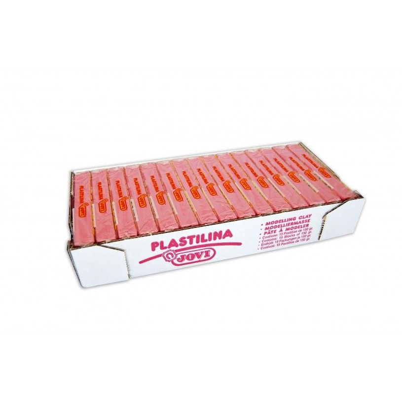 8412027006934-JOVI plastelina - Pâte à modeler - 50 g - rose-P_12343_1-0