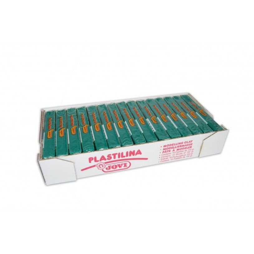 8412027006989-JOVI plastelina - Pâte à modeler - 50 g - bleu clair-P_12347_1-0