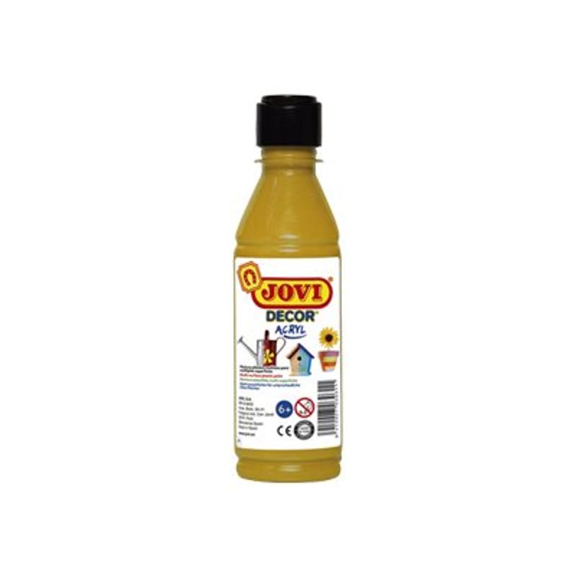 8412027024389-JOVIDECOR School - Peinture - peinture acrylique - jaune - 250 ml-P_15520_1-0