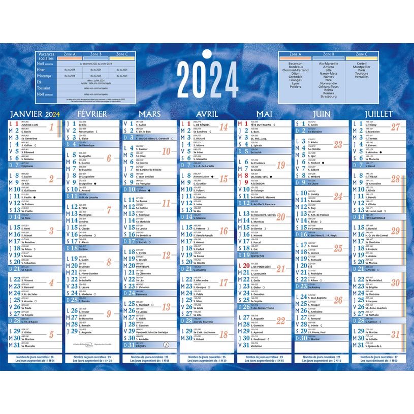 3592930026443-Bouchut 215 - Calendrier bancaire 7 mois par face - 21 x 26,5 cm - bleu-P_21500_1-0