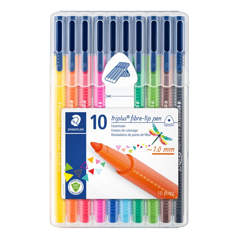 400781732310-Staedtler triplus - 10 Feutres - couleurs assorties-P_32310_1-0