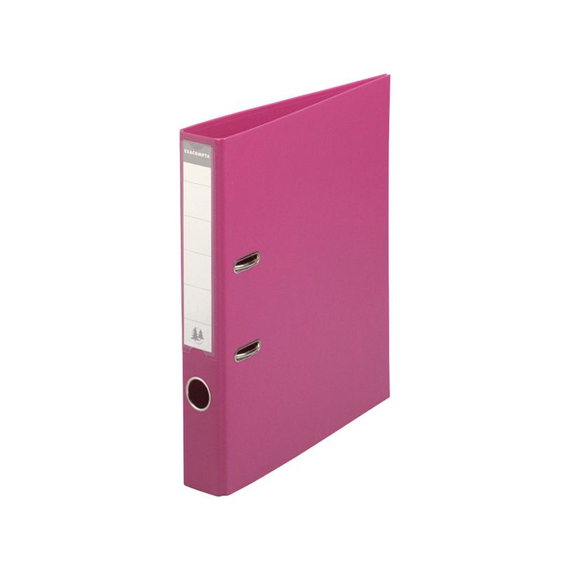 3130630535478-Exacompta - Classeur à levier - Dos 50 mm - A4 - pour 400 feuilles - fuchsia-P_53547_1-0