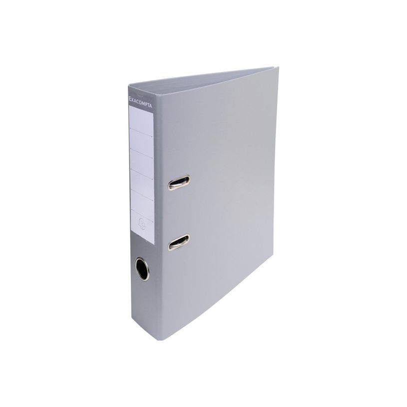 3130630537403-Exacompta - Classeur à levier - Dos 70 mm - A4 - pour 550 feuilles - gris -P_53740_1-0