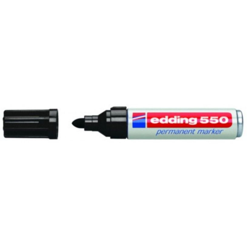 4004764023738-edding 550 - Marqueur - permanent - pour verre, métal, plastique - noir - 3-4 mm-P_300020850_1-0
