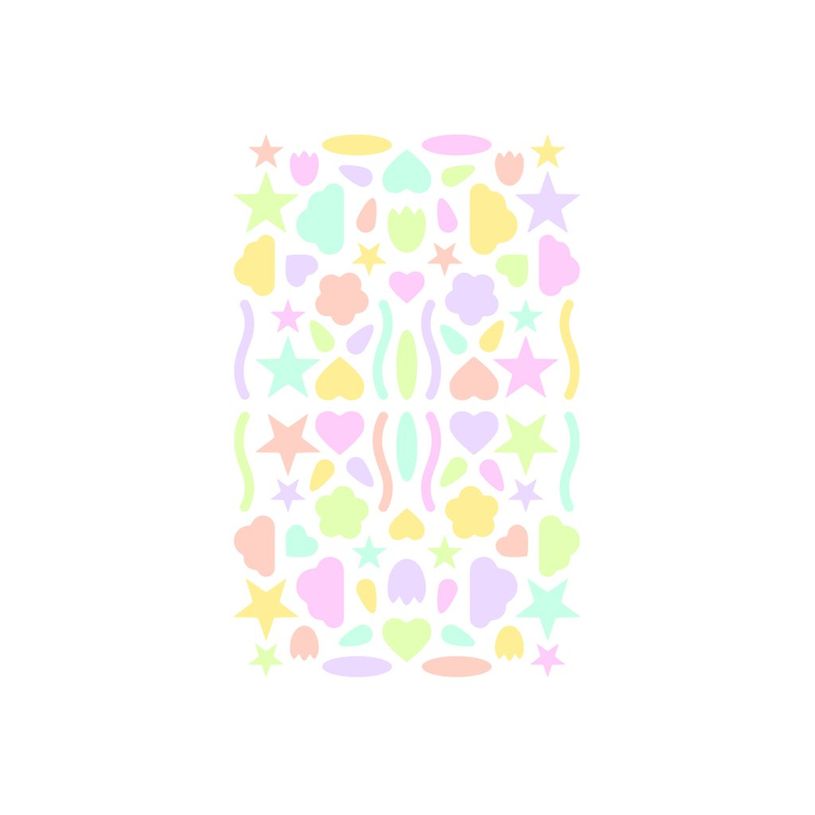 3609510910648-Maildor Initial - adhésif décoratif - géométrique - 20 feuilles - pastel, couleur viv-P_300029709_8-14