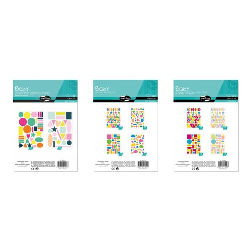3609510911843-Maildor Baby - jeu d'adhésifs de décoration - 620 pièces - formes géométriques géant-P_300029710_2-1
