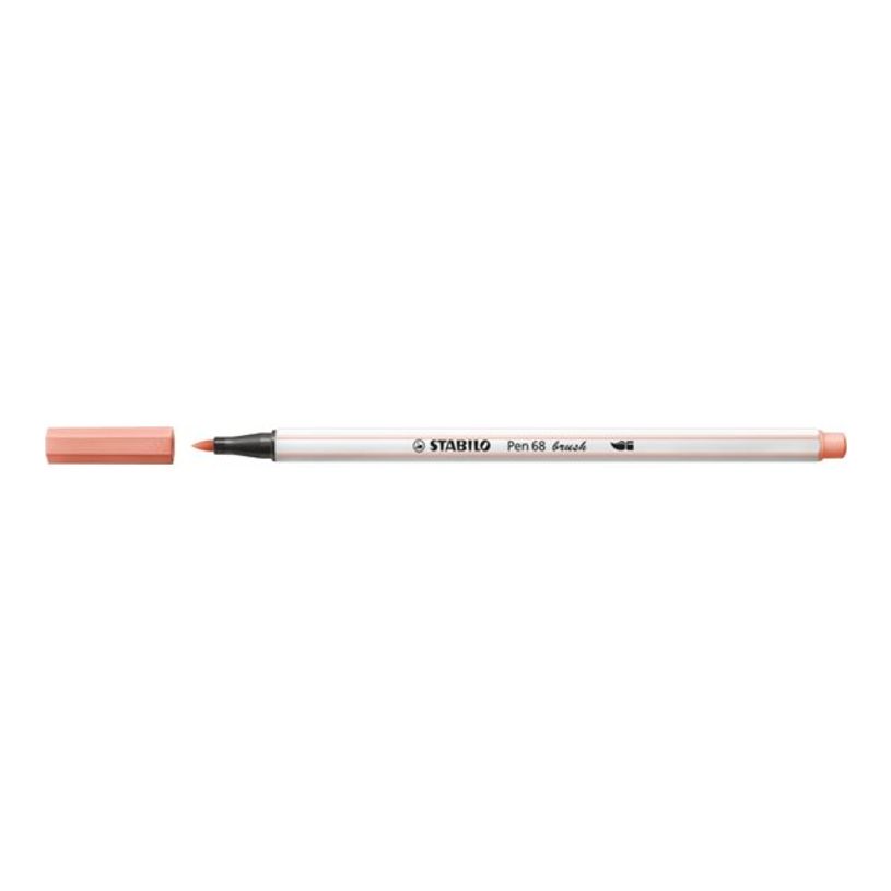 4006381546003-STABILO Pen 68 Brush - feutre pinceau à pointe souple - brun-P_300030012_1-0