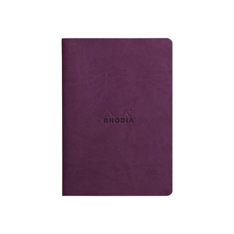 3037921164105-RHODIA Rhodiarama - Cahier de notes - reliure piquée - A5 (148 x 210 mm) - 32 feuilles / 64 pages - papier ivoire - ligné - co-P_300036267_1-1