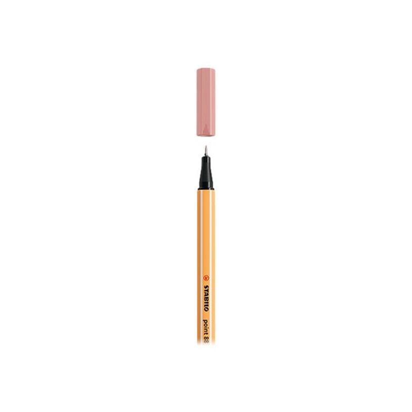 4006381574518-STABILO point 88 - Feutre fin - 0.4 mm - rose blush-P_300040363_2-1