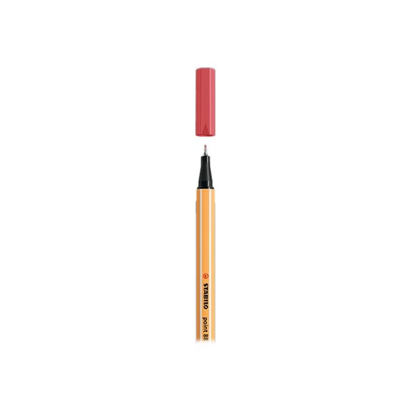 4006381574723-STABILO point 88 - Feutre fin - 0.4 mm - rouge terracota-P_300040366_2-1