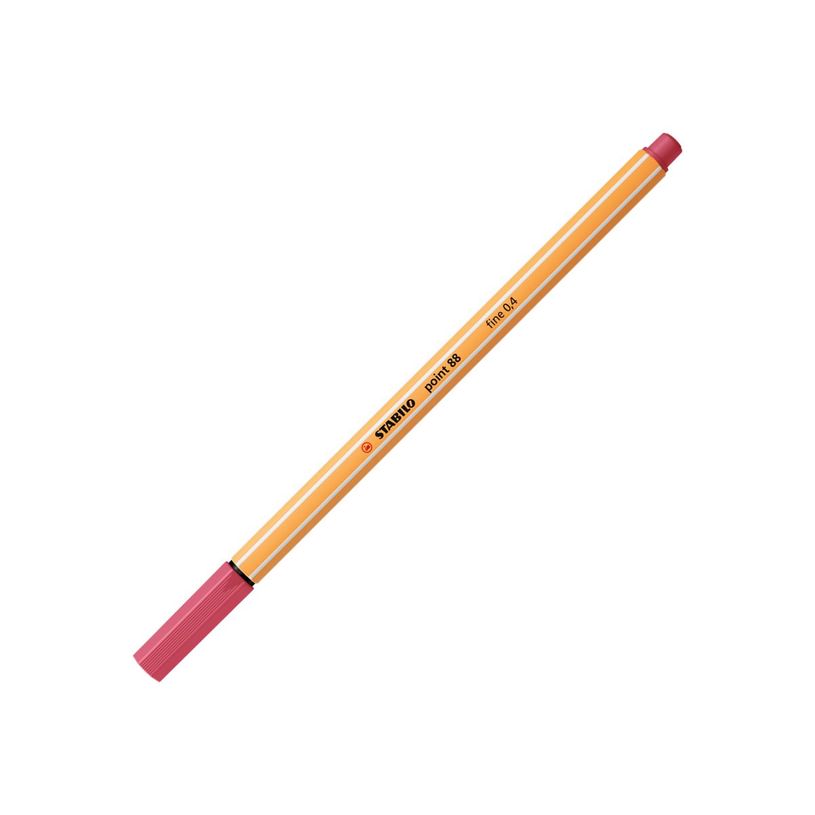 4006381574754-STABILO point 88 - Feutre fin - 0.4 mm - rouge grenadine-P_300040367_1-0