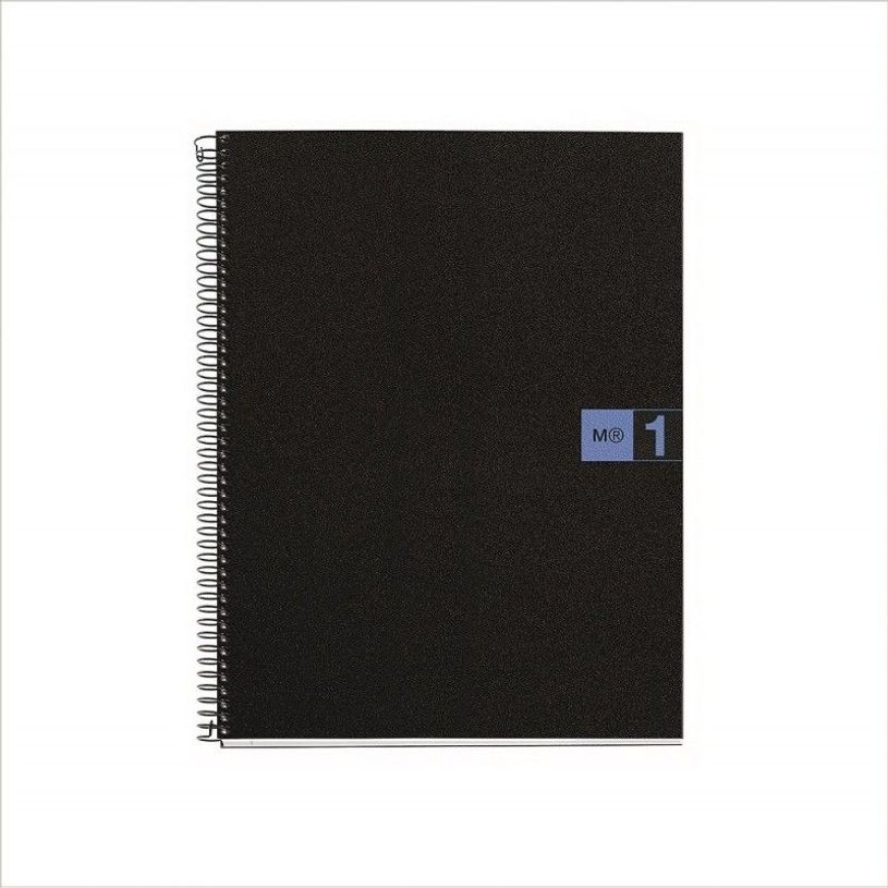 8422593024713-Miquelrius The Original - Cahier de notes - reliure à spirale - A4 (210 x 297 mm) - 80 feuilles / 160 pages - petits carreaux - 4 trou-P_300044403_1-0