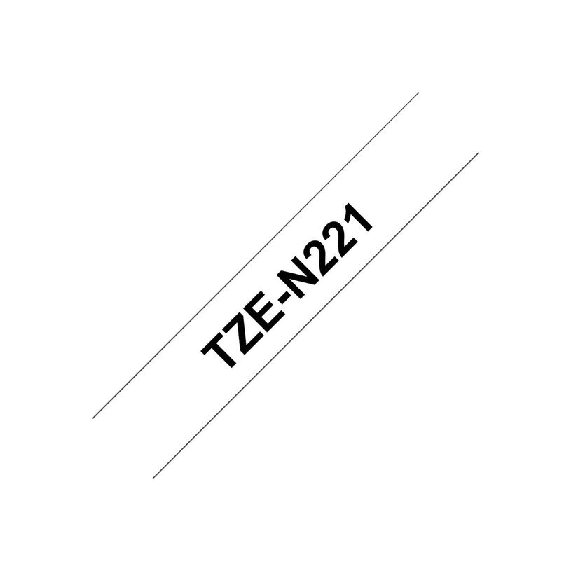 0403000448139-Brother TZe-N221 - Noir sur blanc - Rouleau (0,9 cm x 8 m)-P_300044813_6-0