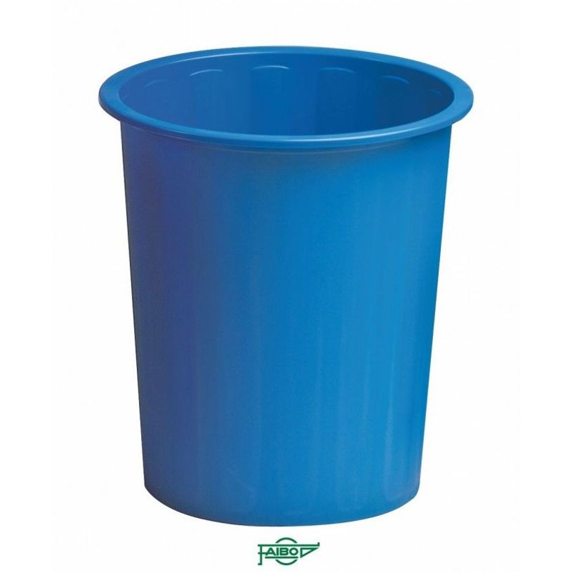 8425901305023-Faibo - Corbeille à papier - 14 L - polypropylène (PP) - bleu-P_300046651_2-0