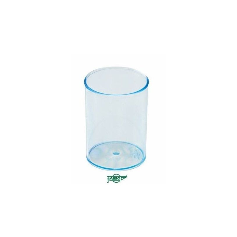 8425901225222-FAIBO - Pot à crayons - rond - polystyrène (PS) - bleu fluorescent-P_300046670_1-0