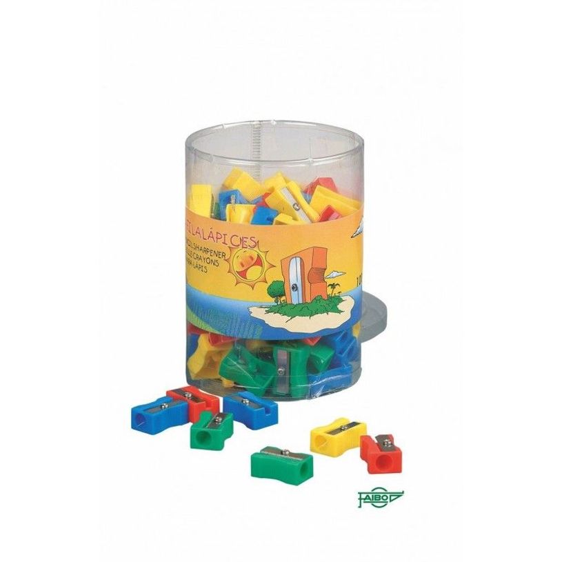 8425901010057-Faibo - Taille-crayon - rectangle - plastique (pack de 100)-P_300048272_1-0
