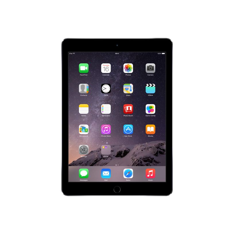 3701082955284-Apple iPad Air 2 - tablette reconditionnée grade A - 16 Go - 9.7" - Wifi - gris sidéral-P_400001617_1-0