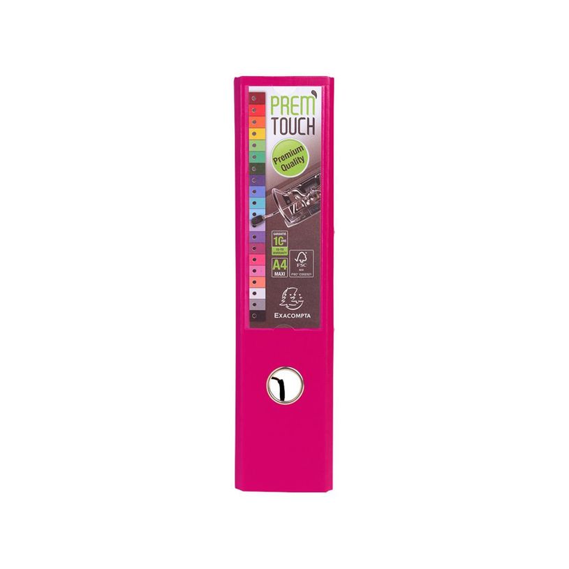3130632533595-Exacompta Prem'Touch - 10 Classeurs à levier - Dos 80 mm - A4 Maxi - pour 600 feuilles - -P_400001866_3-2
