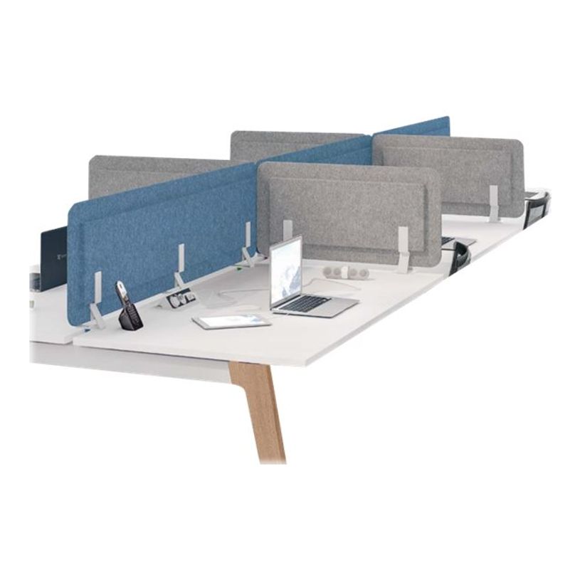 3253310169647-Écran de séparation acoustique pour bureau (sans support de fixation) - L140 x H43 cm - -P_400001915_1-0
