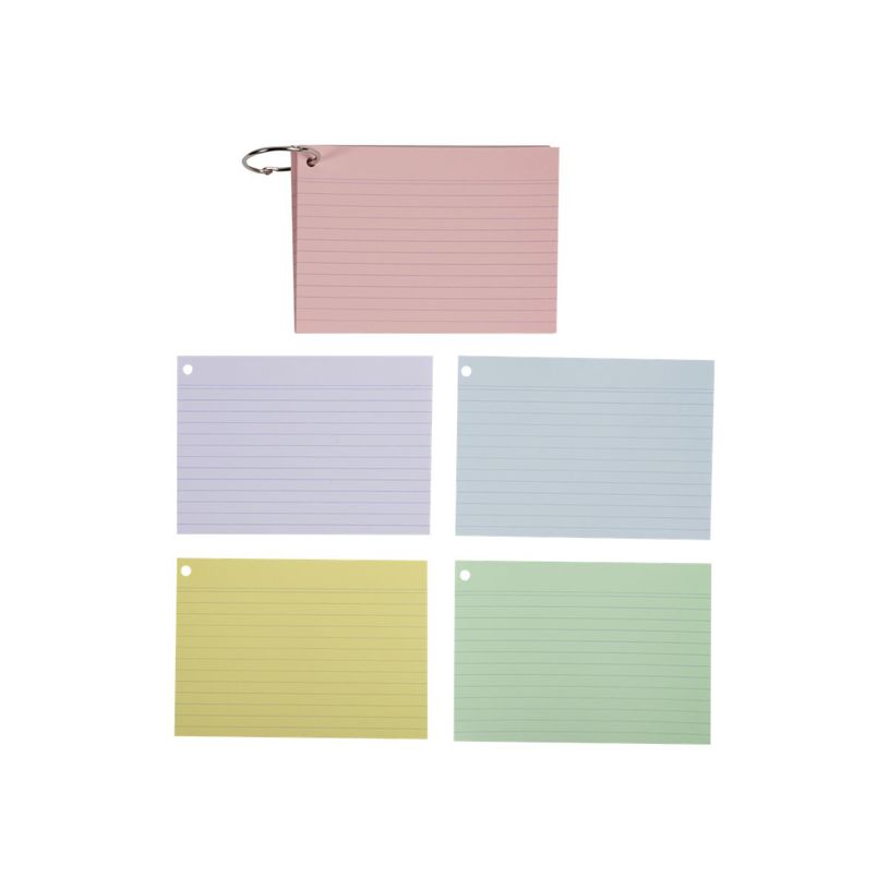 3130630103400-Exacompta Flashcars - 50 Bristols pour révisions sous anneau - 10,5 x 14,8 cm - ligné - -P_400002405_6-5