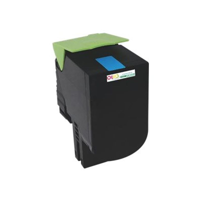 3112539774820-Cartouche laser compatible Lexmark 712 - cyan - Owa K18121OW-P_400003196_1-0