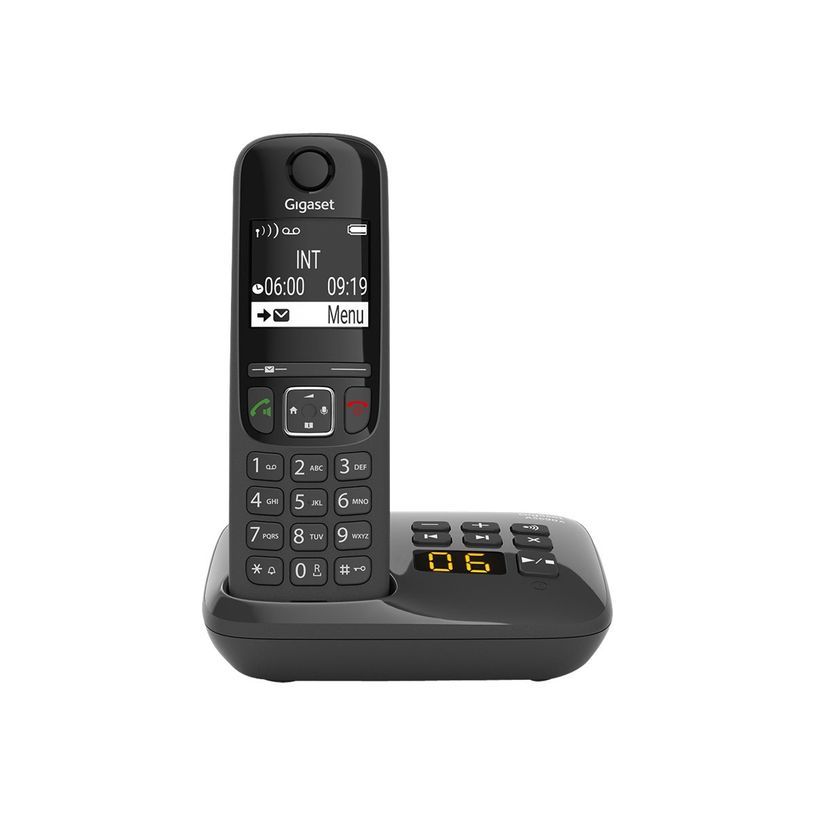 4250366854571-Gigaset AS690A - téléphone sans fil - avec répondeur - noir-P_400003809_2-1