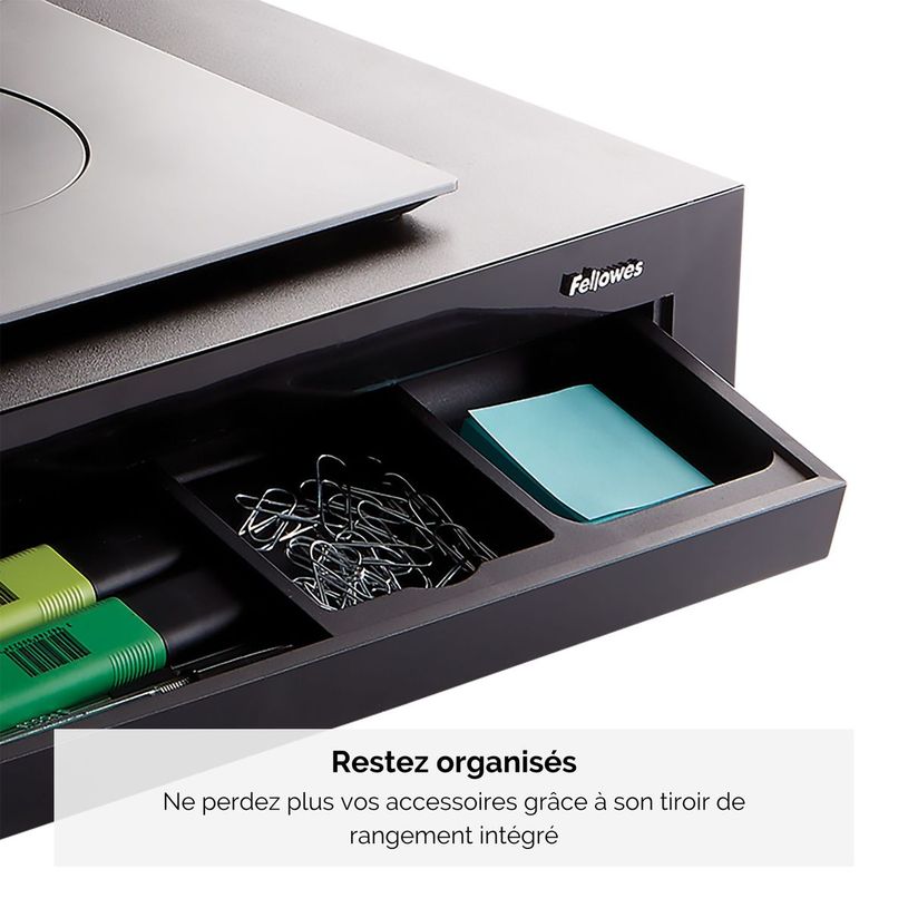 0043859528042-Fellowes Designer Suites - Support pour écran jusqu'à 21'' - réglable en hauteur - avec rang-P_400004046_4-3