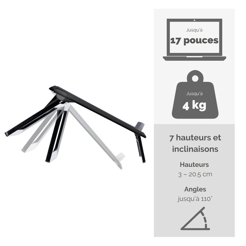 043859706792-Fellowes I-Spire Quick Lift - support pour ordinateur portable - noir-P_400004047_3-2