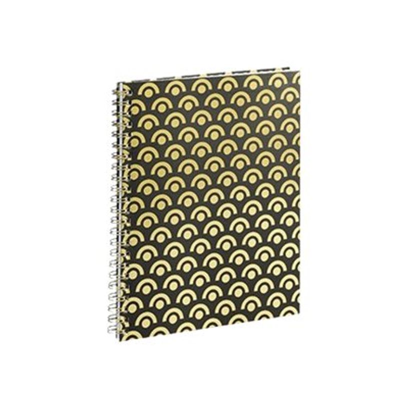 3700368754023-Carnet à spirale 16 x 20 cm - Le Coq en papier Blue Art - Black vinyle-P_400004522_1-0