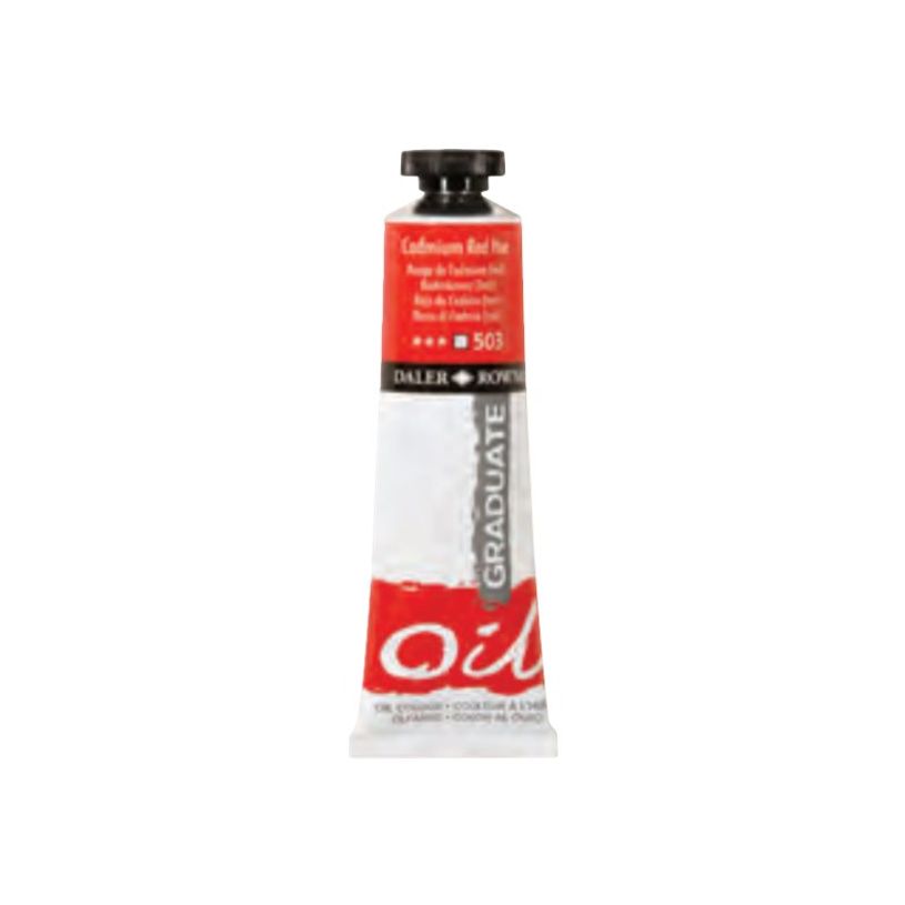 50808045-Daler-Rowney Graduate 135 - Peinture à huile - 38 ml - bleu de Prusse-P_400005227_1-0