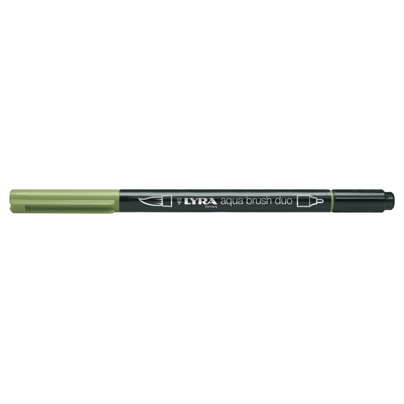 0000006016210-Lyra Aqua Brush Duo - Feutre pinceau double pointe - vert mousse-P_400005305_1-0