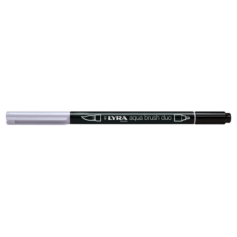 4084900609941-Lyra Aqua Brush Duo - Feutre pinceau double pointe - gris neutre clair-P_400005330_1-0