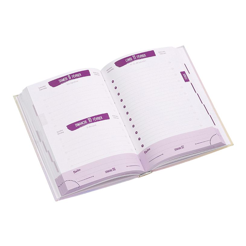 3135257158574-Agenda Future - 1 jour par page - 12 x 17 cm - 2 couleurs disponibles - Viquel-P_400006546_4-2