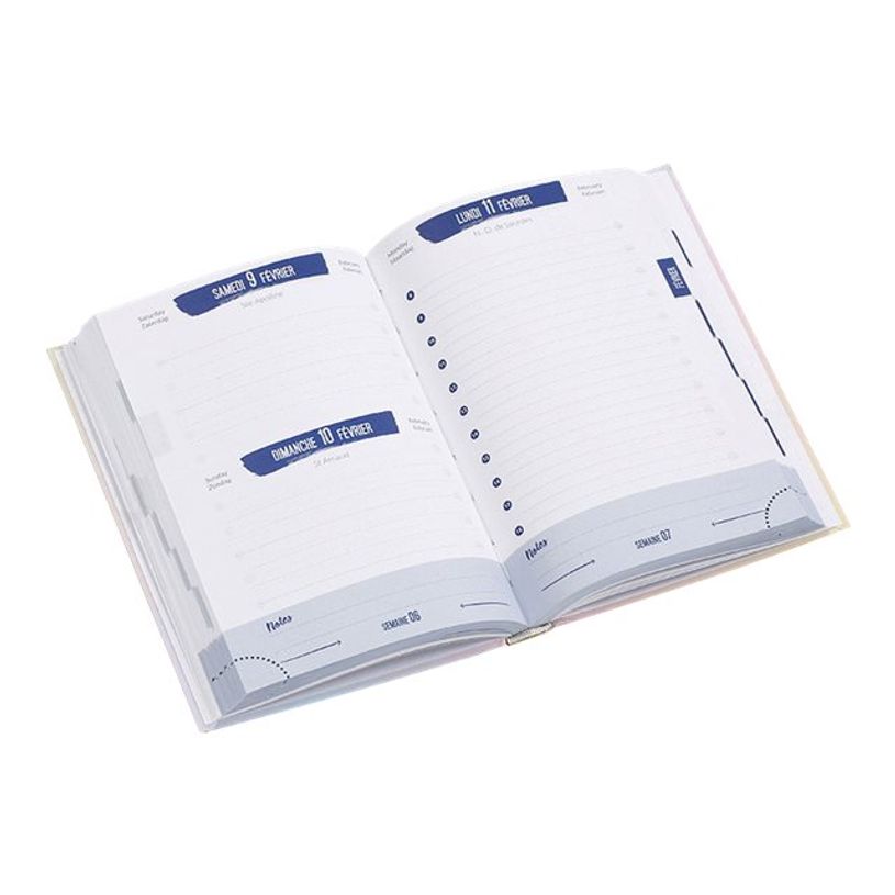 3135257162656-Agenda Memphis - 1 jour par page - 12 x 17 cm - 2 modèles disponibles - Viquel-P_400006550_1-3