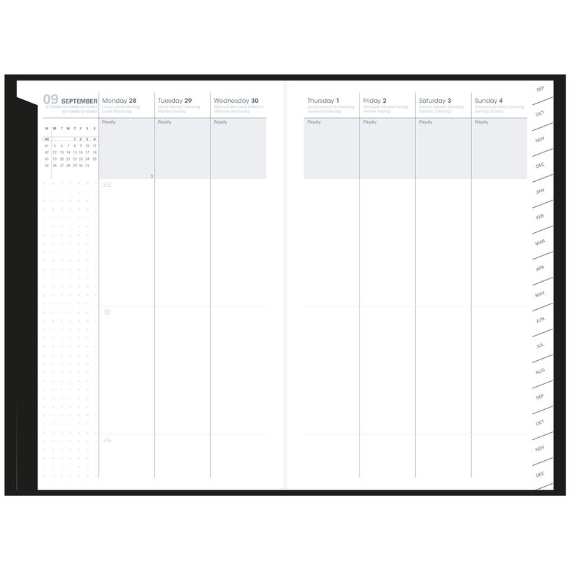 3371010460755-Agenda Smooth Plan Week - 1 semaine sur 2 pages - 16 x 24 cm - Azilal - Quo Vadis-P_400006728_2-1