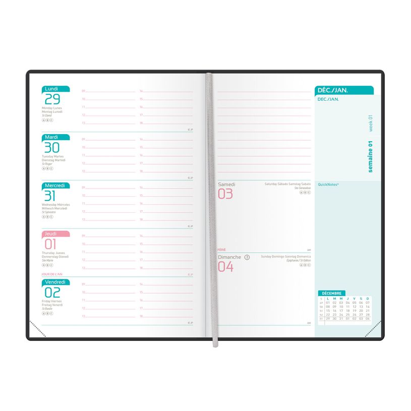 3147280205040-Agenda Oxford Jewel - 1 semaine sur 2 pages - 10 x 15 cm - différents modèles disponible-P_400007219_9-3