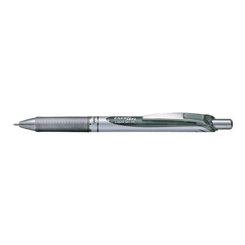 0884851051011-Pentel Energel - Roller rétractable - 0,7 mm - gris-P_400008595_1-0