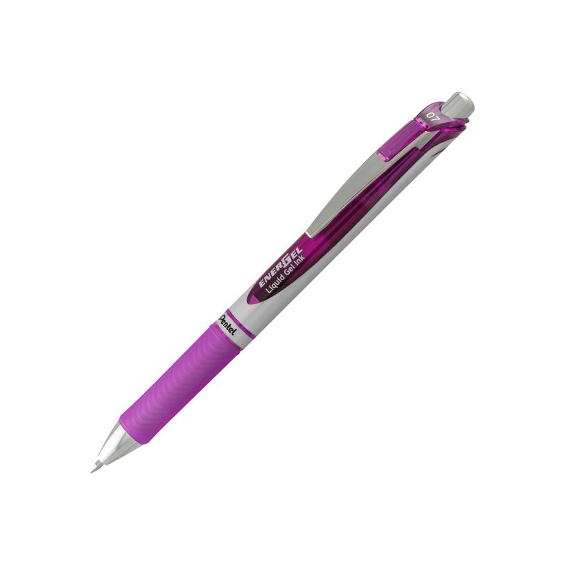 884851051035-Pentel Energel - Roller rétractable - 0,7 mm - lilas-P_400008596_1-0